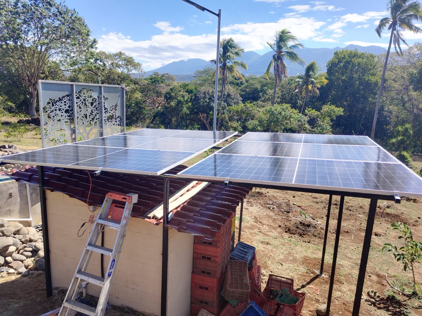 Sistema paneles Ahuachapan