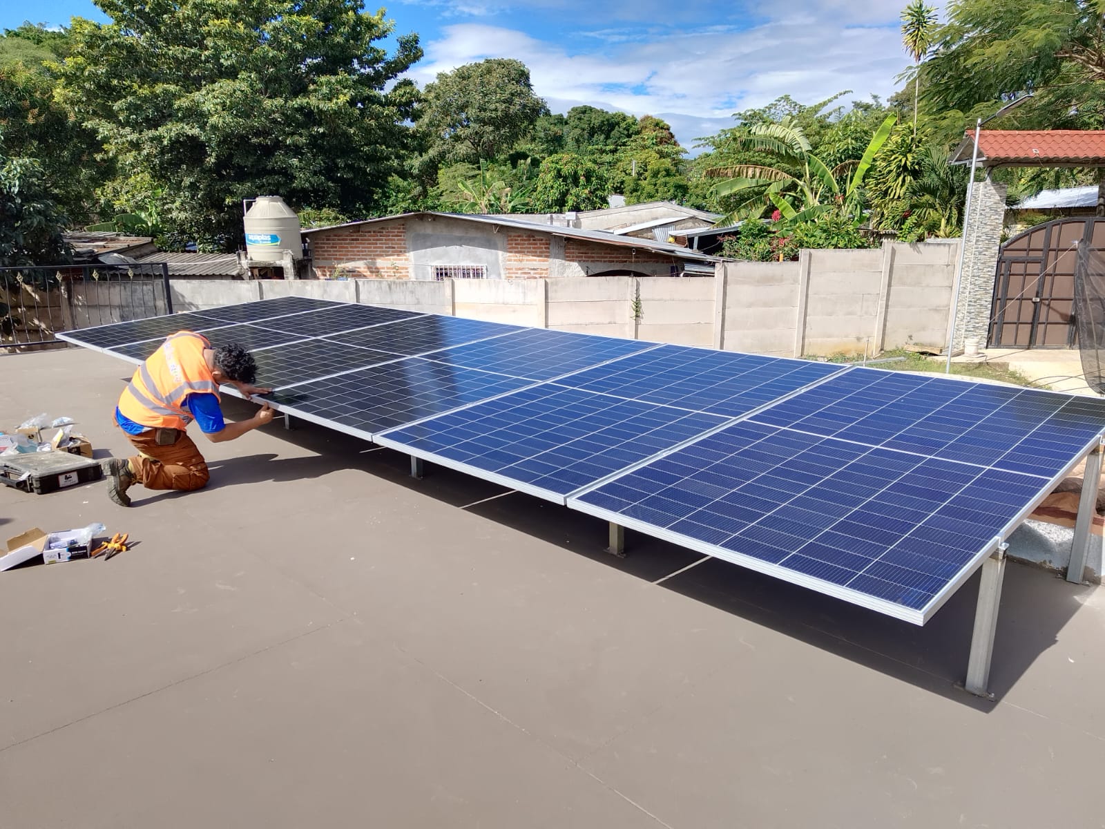 Sistema paneles Uachapan